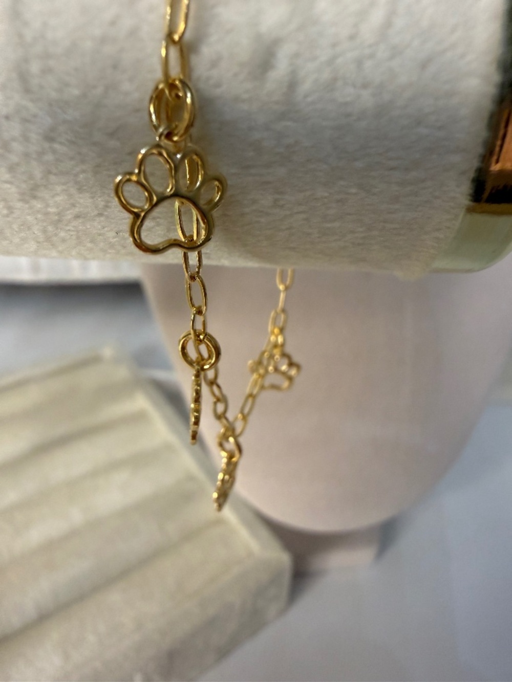 6” Dainty Paw Bracelet